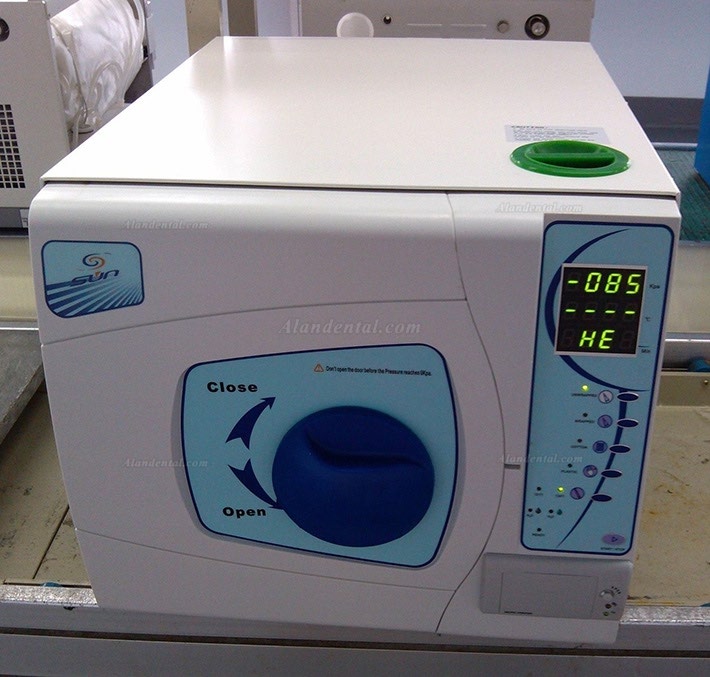 Sun® SUN-II-D 18L Dental Autoclave Sterilizer Vacuum Steam